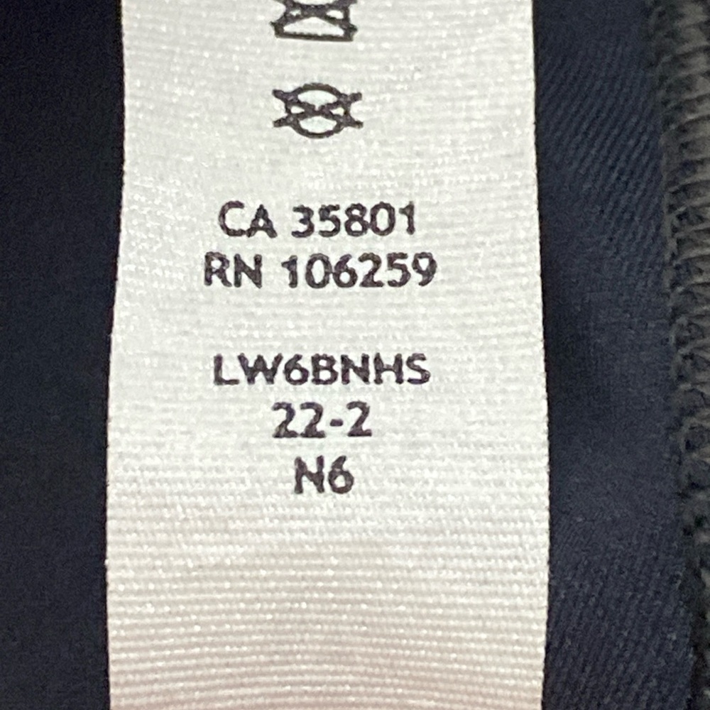 Lululemon‎ Wunder Train High Rise Crop 23” Graphite Gray Womens 8 - Picture 8 of 8